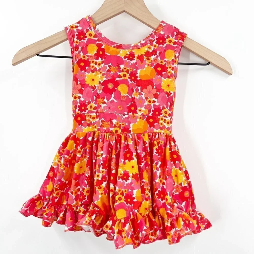 Girlhood Floral Twirl Dress